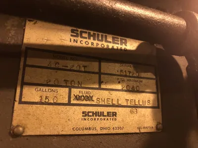 USED SCHULER SCHULER 4C-20T PRESS
