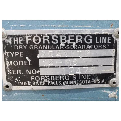 USED FORSBURG INC. 12-MS