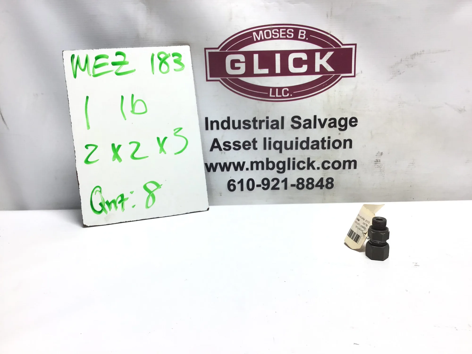 COUPLER, MALE,3/8BSPP 12MM, .375
