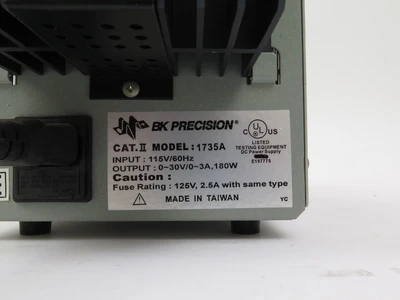 Used BK Precision 1735A Power Supplies California US | ANACAPA EQUIPMENT BROKERS, INC #1261594