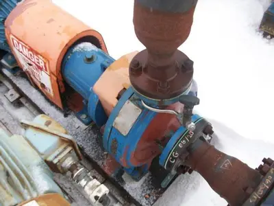 USED DURCO 3X2-10/64 CENTRIFUGAL PUMP