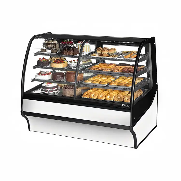 Used True TDM-DZ-59-GE/GE-S-W Display Refrigerators Illinois US | Falcon Restaurant Supply #1373840