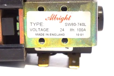 NEW ALBRIGHT SW80-740L CONTACTOR 24V SW80740L