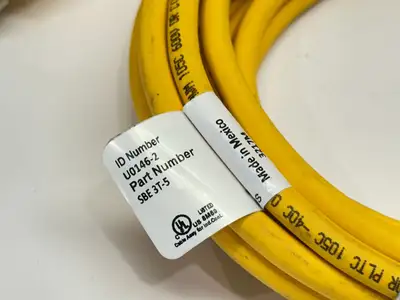 SBE 3T-5, U0146-2 | Turck SBE 3T-5 MicroFast Cordset Male M12 3-Pin Female 5-Pin 5m U0146-2 - New Other