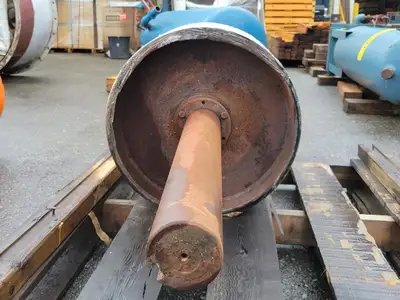 18" Heavy Duty Iron Roller Drum Pulley