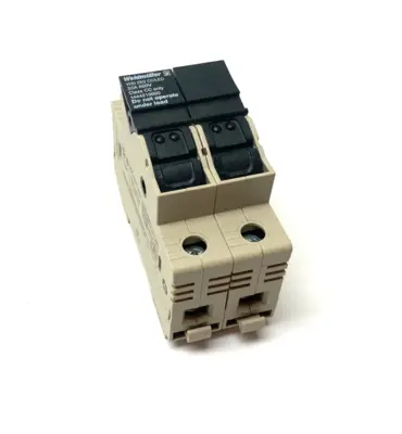 New | in-Stock WEIDMÜLLER FUSE TERMINAL BLOCK 2-POLE BEIGE 30A 600V Fuses | Maverick Industrial Sales #1108997