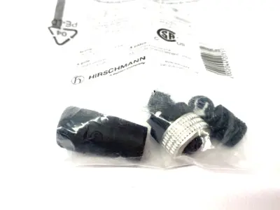 New | in-Stock Lumberg Automation Round Female M12 Connector 933 139-100 Electrical Fittings Michigan US | Maverick Industrial Sales #1396993