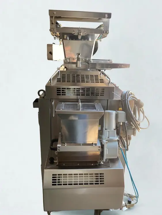 Used 2015 RHEON TWIN DIVIDERS MD.# VX212 & PUNCH ROUNDERS MD.# PR101 Batter and Breading Machines Tennessee US | BAKE Marketing #392087