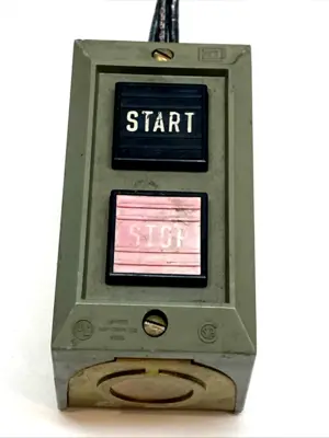9001BG2015 | Square D  Harmony Start/Stop Push Button Control Station 30mm NEMA 1 - Used
