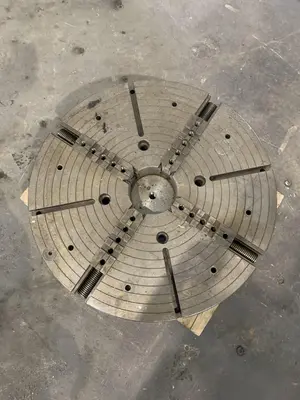 30" 4-JAW LATHE CHUCK. STOCK # 0998924.
