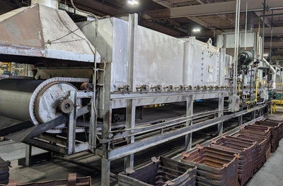 Item# C419 2,000 Pound/Hour AFC-Holcroft Mesh Belt Furnace Line