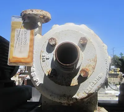 Pump, Centrif., 7.5 HP, C/st, 2 X 1.5, Peerless, #Z610755