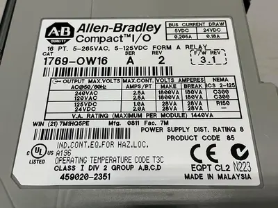 USED ALLEN BRADLEY 1769-OW16 SER A