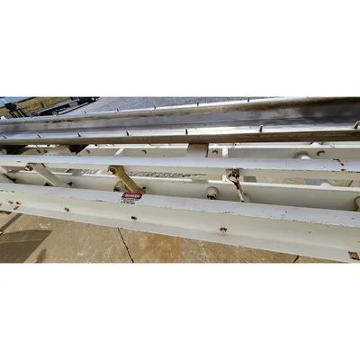 Used 14"W X 23'L Stainless Steel Vibratory Vibrating Pan Shaker Conveyor