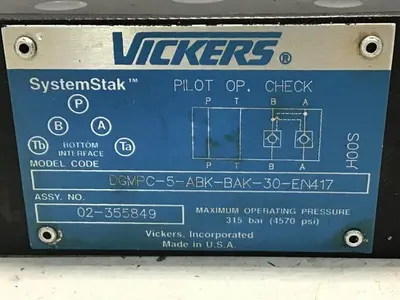 USED VICKERS DGMPC-5-ABK-BAK-30-EN417