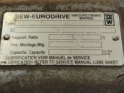 USED SEW-EURODRIVE R63LP56