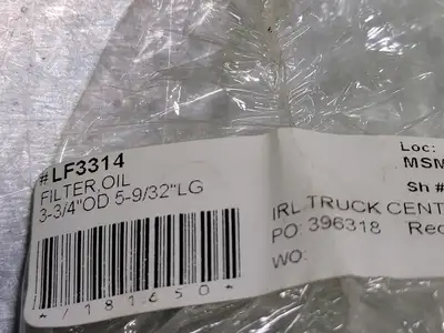 NEW FLEETGUARD LF3314