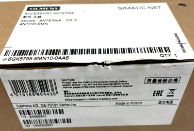 NEW SIEMENS 6GK5795-6MN10-0AA6 IWLAN-ANTENNA ANT795-6MN 6GK57956MN100AA6