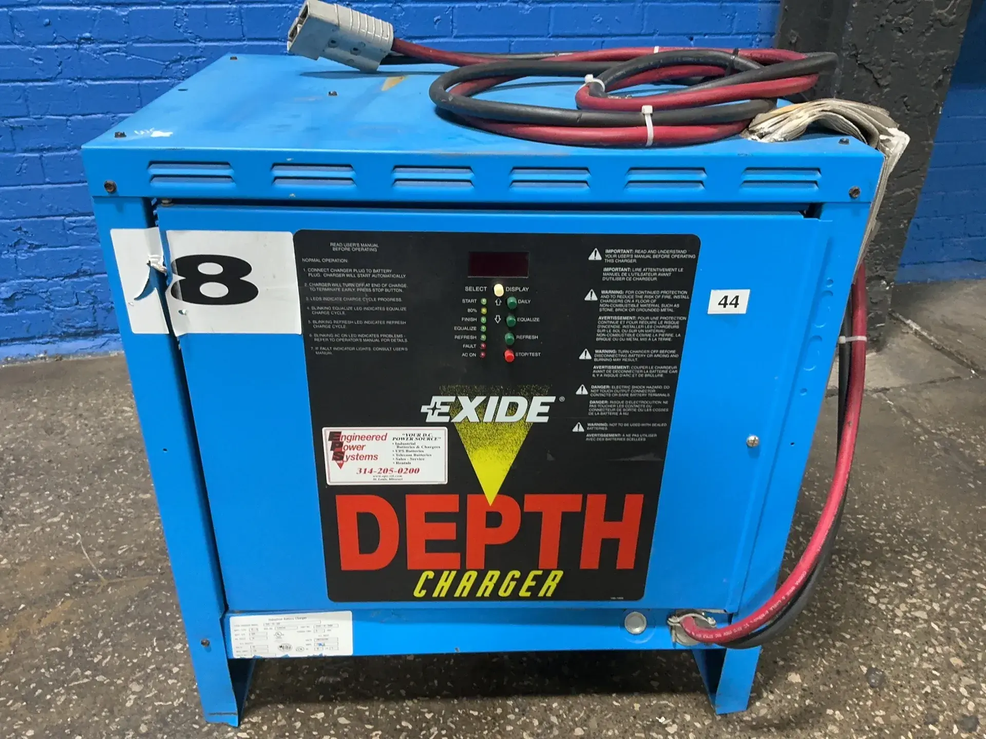 Used EXIDE D3E18850 Battery Chargers Ohio US | HGR 24 #1345959