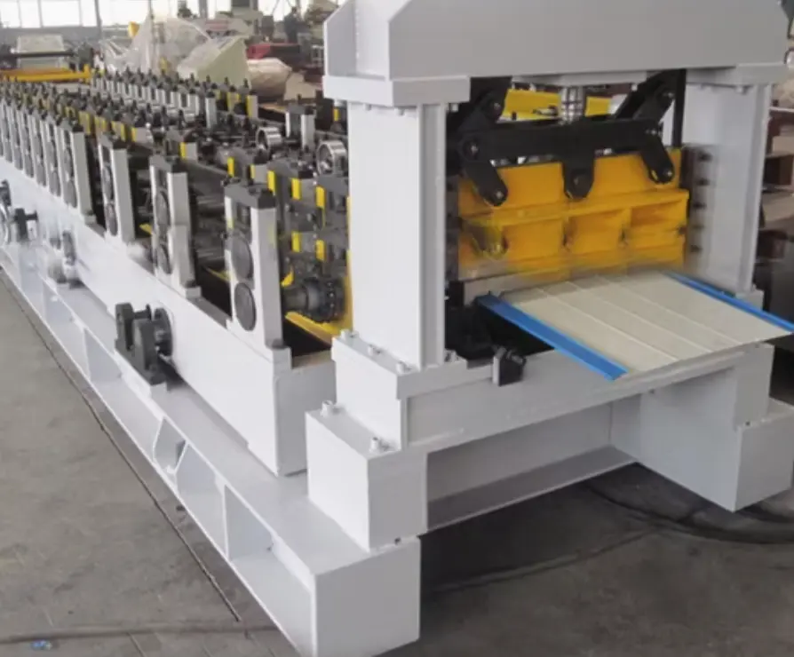 Standing Seam Metal Roof Panel Roll Forming Machine – Armenia