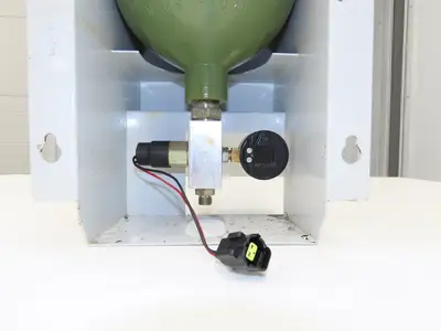 Haas VF-2 CNC Spindle Counterbalance Nitrogen Cylinder With Housing