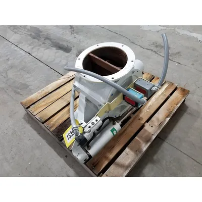 Used 4" Premier Pneumatic Conveying Scale Diverter Valve w/ 10" outlet