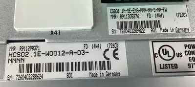 Used Indramat HCS02.1E-W0012-A-03-NNNN PLC Processors | Palmetto Automation #1148716
