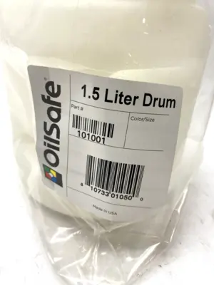 USED OIL SAFE OILSAFE 101001 1.5 LITER DRUM