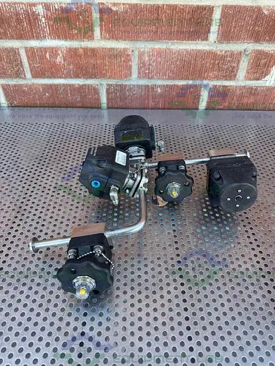 Used 5 ITT PURE FLO .5-316L- RA20MAX 6 WAY DIAPHRAGM VALVE W/ 1/2" SANITARY FITTING Valves/Fittings California US | Equipment Lab #485828