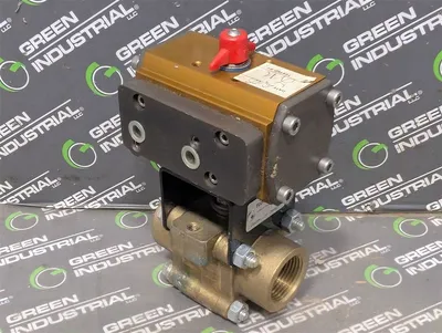 Flowserve / Worcester R2CWP1500 05F39NR3 1" Actuated Valve Assembly Used
