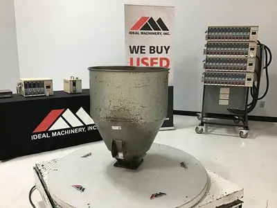 USED METAL FABRICATOR HOPPER