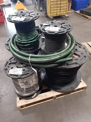 NEW EATON - WEATHERHEAD H280 DURA-TUFF HYDRAULIC HOSE AND Z-STYLE FITTINGS