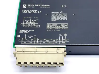 Used Delta Elektronika 150 SX 75-75 DC Power Supplies Michigan US | Maverick Industrial Sales #1395742