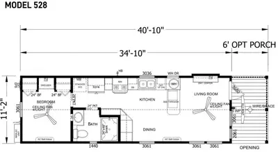 2023 CHAMPION TINY HOMES 2023 MODELS  NICE CONDITION 522A 1 BR  1 BATH HOUSE | Maurice Cohen (6)