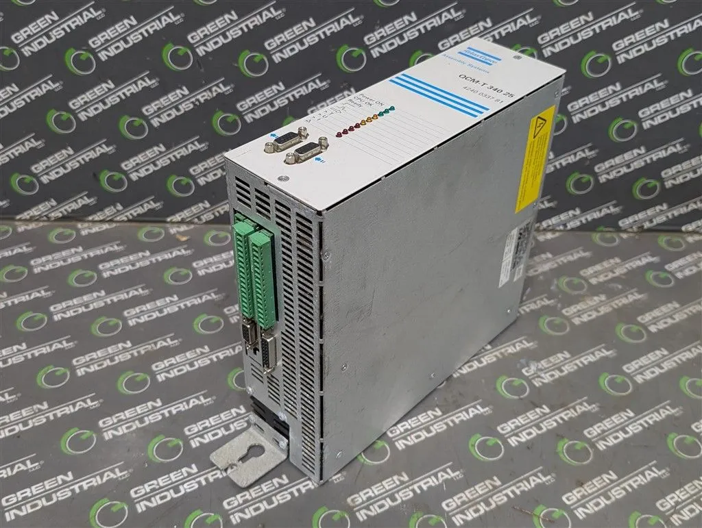 Atlas Copco QCM-T 340 25 Servo Control Module 4240 0337 81 F/W 3.18 S/W 3.1 Used