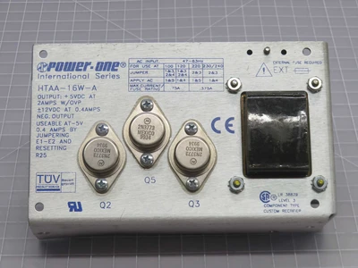 Used POWER ONE _UNKNOWN_ AC/DC Power Supplies Texas US | OCO Industrial #1688353
