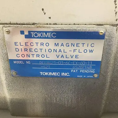 USED TOKIMEC DEFRG21-03-6C-EX-60-11-S21