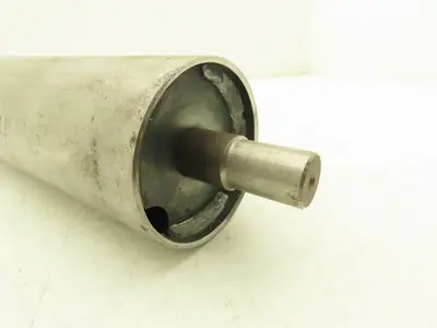 Hytrol 24" Conveyor Crowned Take-up Pulley 4"x 20-1/4"W 1" Shaft B-05904-024