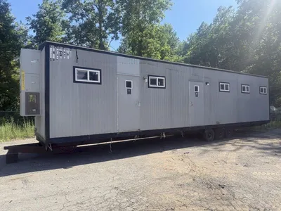 2008 MICHIANA MEN'S & WOMEN'S PORTABLE BATHROOM TRAILER: STOCK #23097