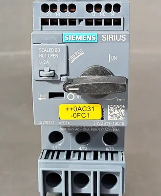 Siemens 3RV2811-1BD10 Circuit Breaker. 4E-21