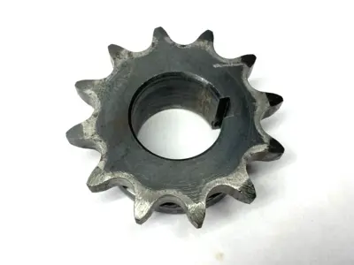 50B12F1 1/8 | Roller Chain Sprocket 1-1/8" Bore 12 Teeth SHELFWARE - New – Open box