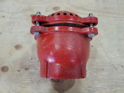 3-1/4" Cast Iron Foot Valve
