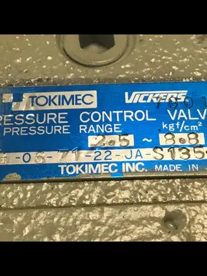 USED TOKIMEC VICKERS RG-06-Z1-22-JA-S135-J