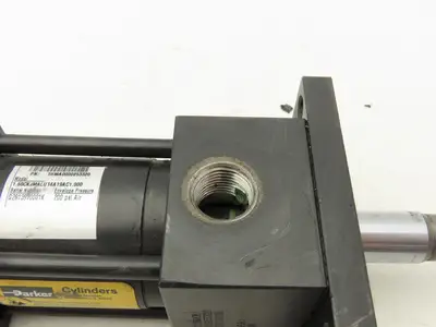Parker 1.50CKJMALU14A19AC1.00 Pneumatic Cylinder Double End 1.5" Bore 1" Stroke