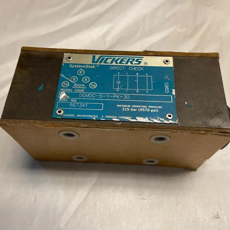 New | in-Stock VICKERS DGMDC-5-Y-PK-30 Pump & Valve Parts Ohio US | Surplus Asset Holdings #1242335