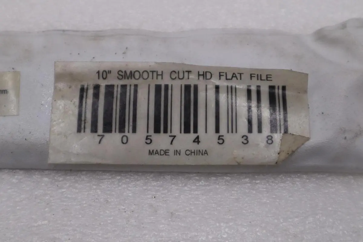 LOT OF 3 - Grobet 10" Smooth Cut Flat American Pattern File USA #H709A