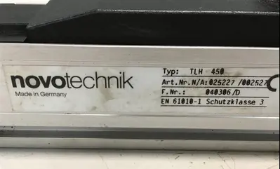 USED NOVOTECHNIK TLH450