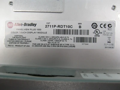 USED Allen-Bradley 2711P-T10C4D2