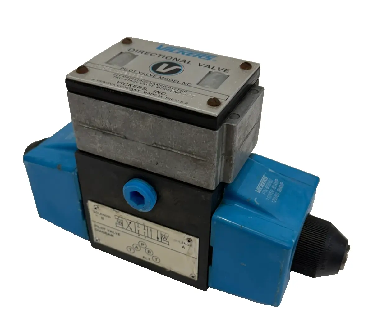 NEW VICKERS DG4S4LW-012C-B-60 DIRECTIONAL VALVE V-02-119493 DG4S4LW012CB60