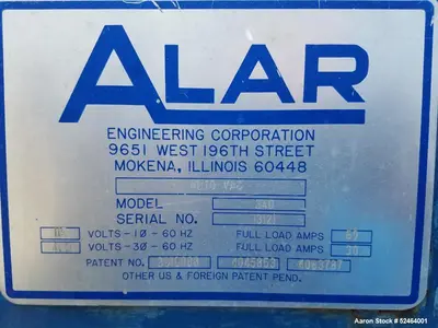 USED ALAR ENGINEERING 340